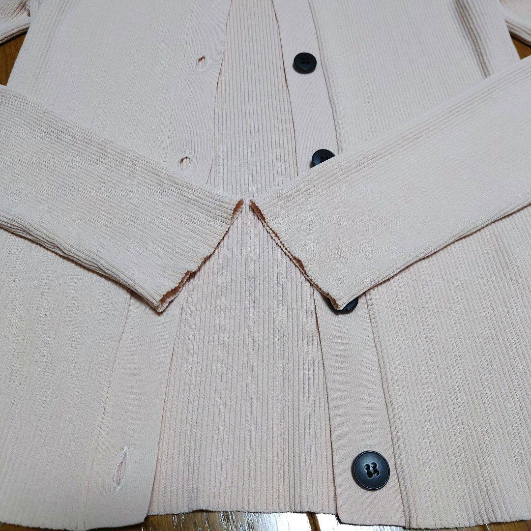 6(ROKU) RIB SHIRT CARDIGAN カーディガン