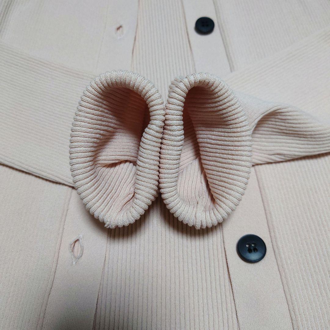 6(ROKU) RIB SHIRT CARDIGAN カーディガン