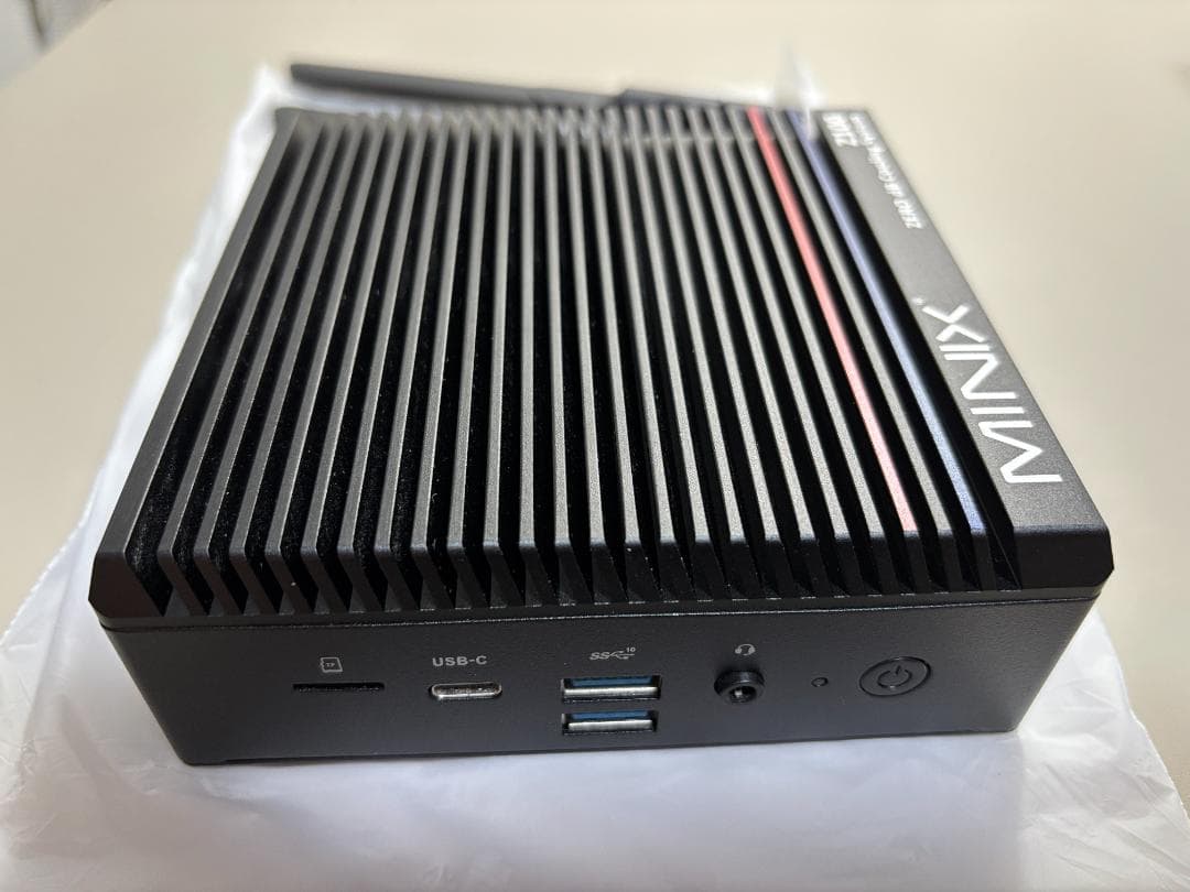 Minix Neo z100 ファンレス N100 本体のみ（メモリSSDなし）