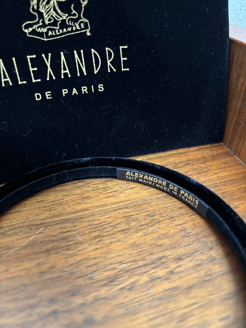 ALEXANDRE DE PARIS アレクサンドル ドゥ パリ　カチューシャ