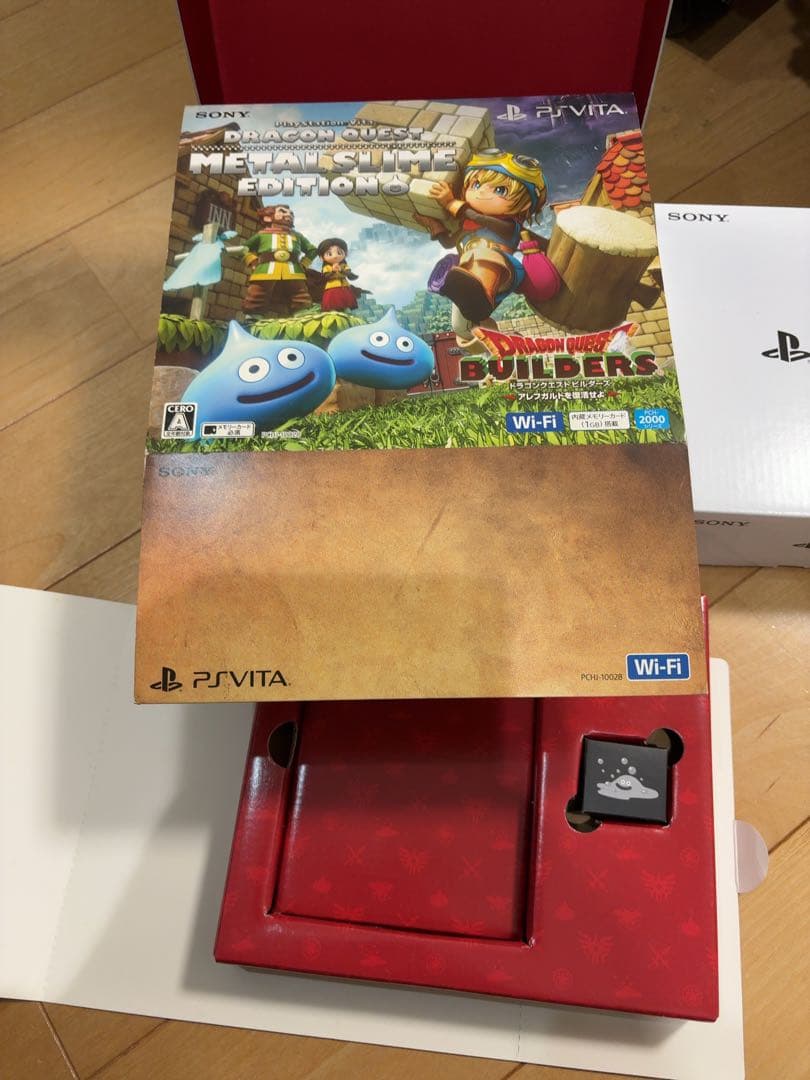 A*読様 PSVITA ドラクエビルダーズメタルスライムエディション　ソフト無し