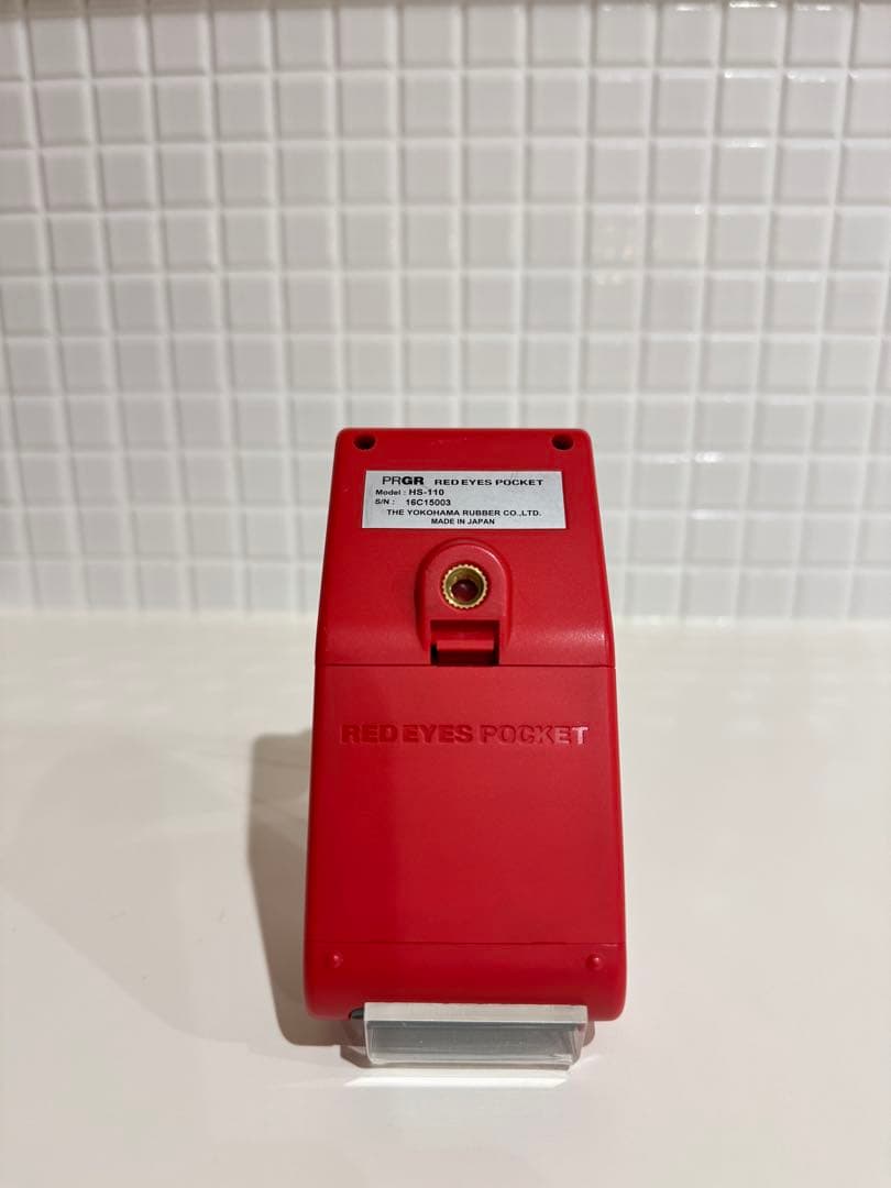 【美品】PRGR RED EYES POCKET HS-110 スピードテスター