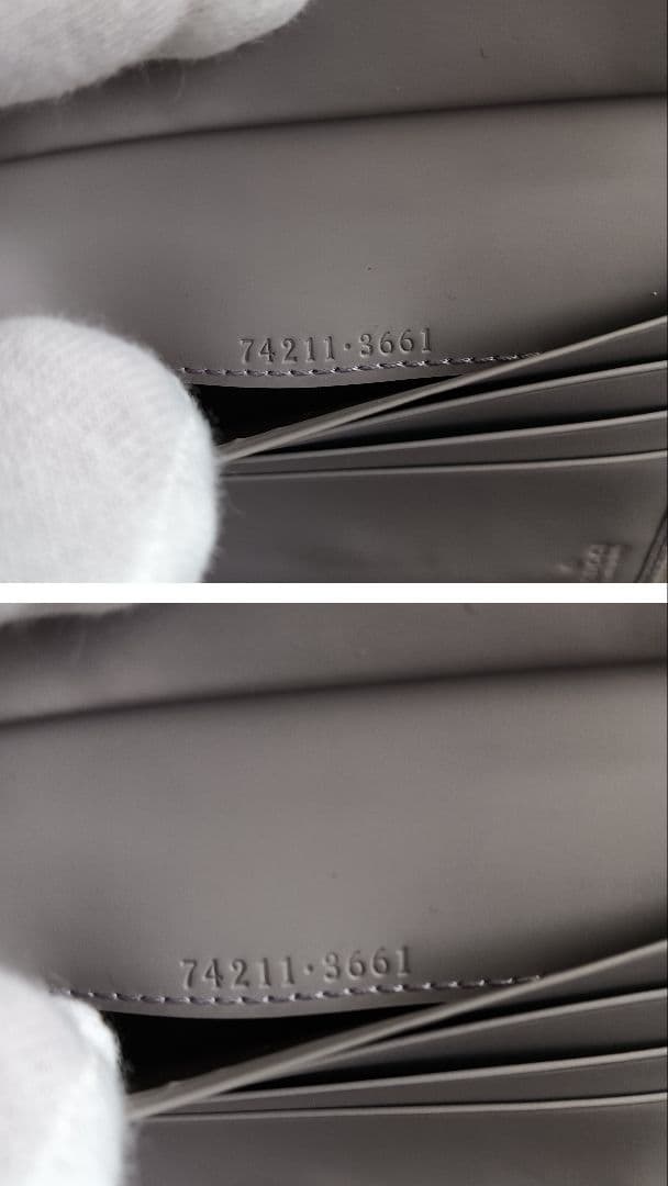 【未使用​/付属品完備】GUCCI グッチ 二つ折り財布 GGキャンバス ピンク
