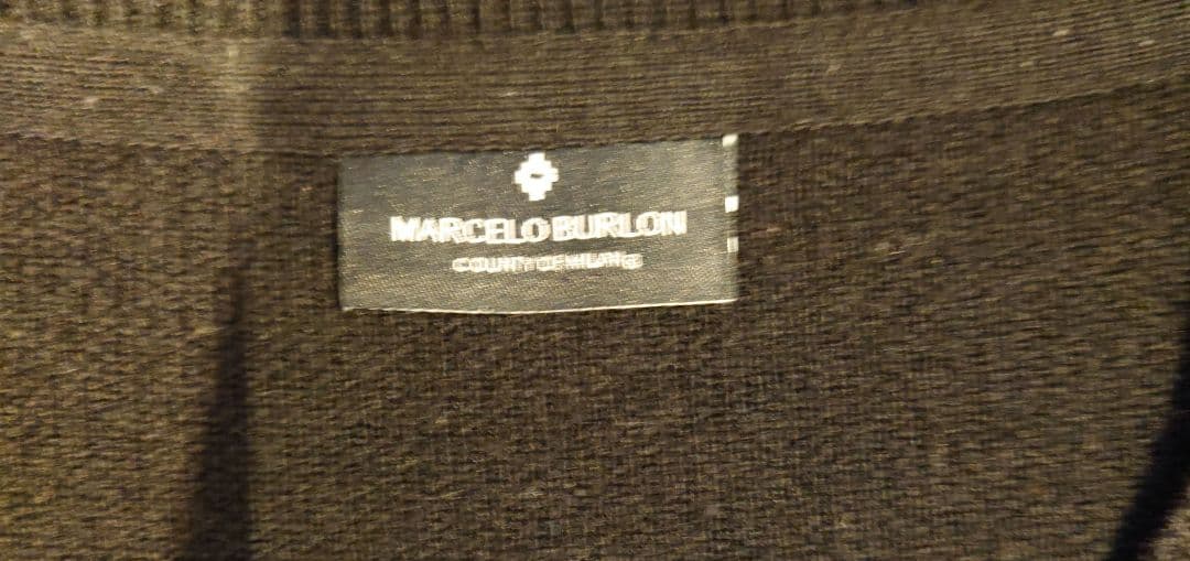 MARCELLO BURLON 刺繍入りセーター【希少】