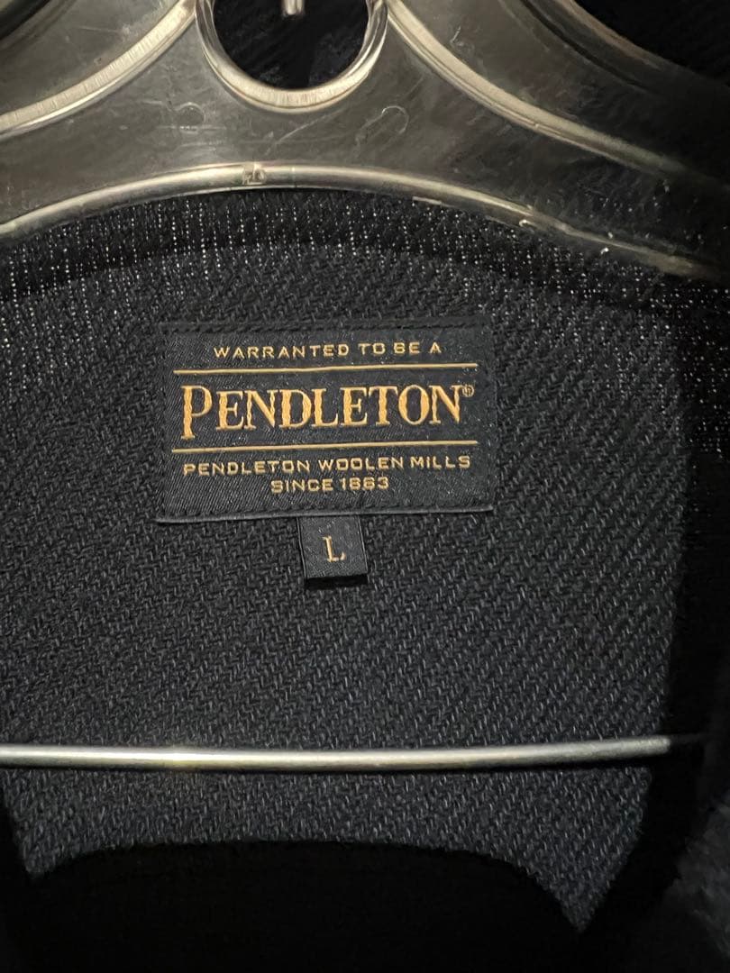 PENDLETON アーバンリサーチ別注　CPO ネイビーブラック　サイズL