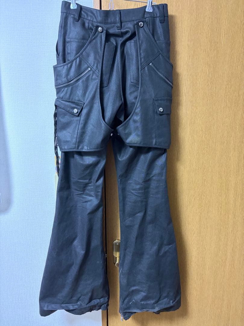 パンツ Rosen Kreuz SIDEBELT DOCKING FLARE PANTS