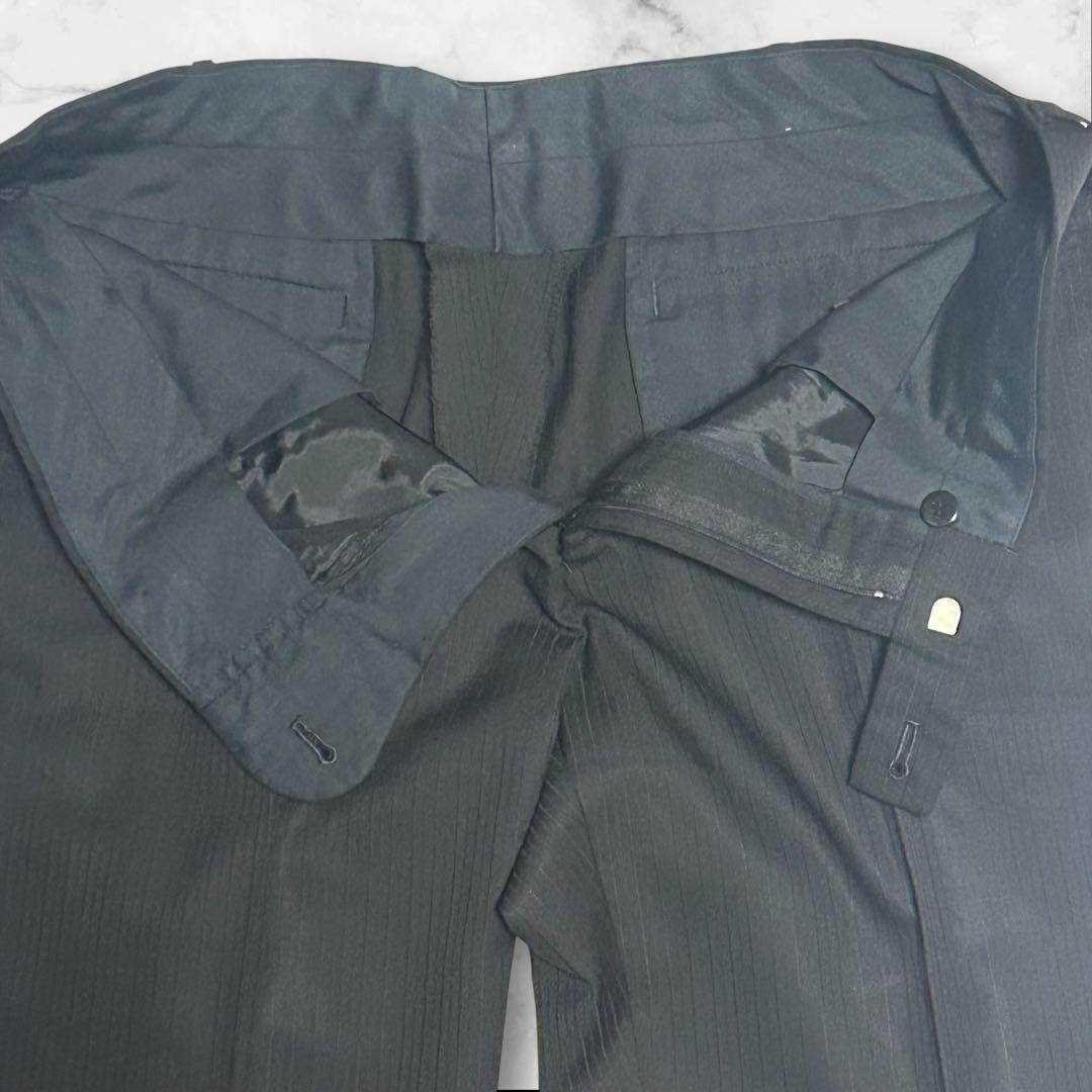 【美品】タケオキクチ セットアップ スーツ ストライプ 赤タグ 高級 2XL