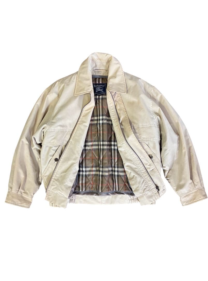 90s Vintage Burberry スウィングトップ ボンバー ジャケット