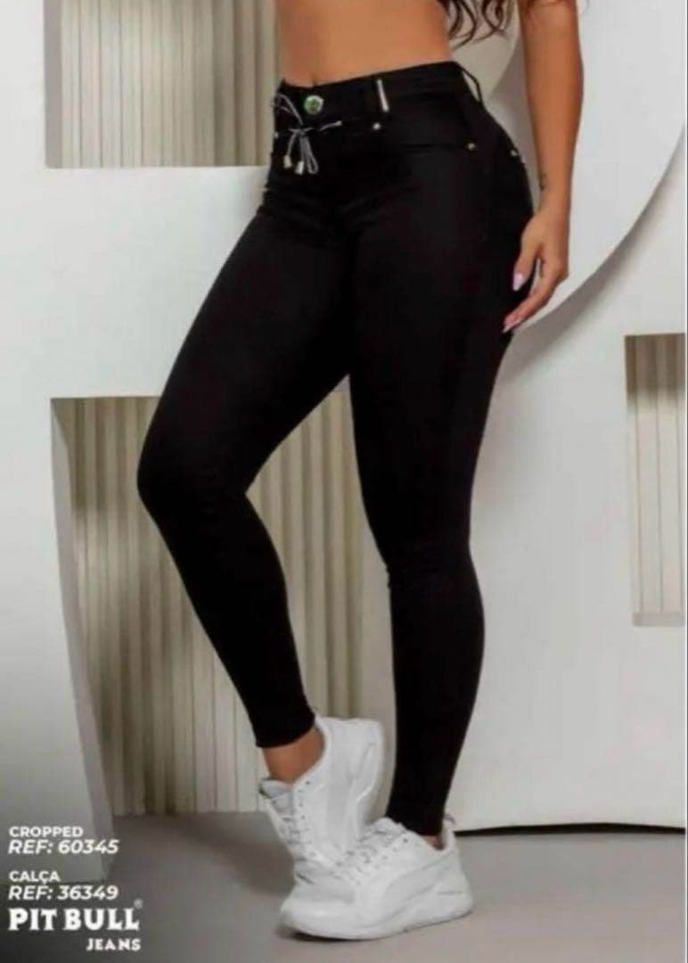 Pitbull jeans スキニーデニム ブラック 36