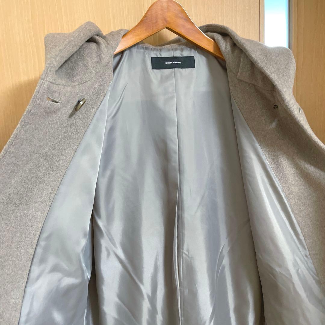 ☆美品☆ジャーナルスタンダード 定価39,600円 フード付きロングコート M