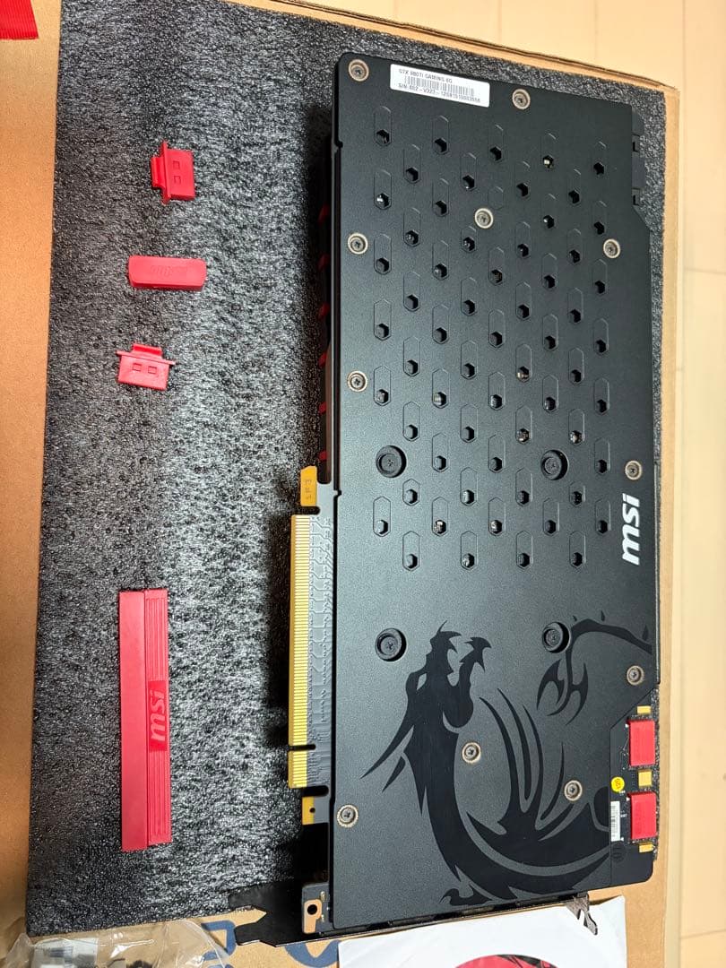 MSI GTX980Ti Gaming 6G グラフィックボード デュアルファン