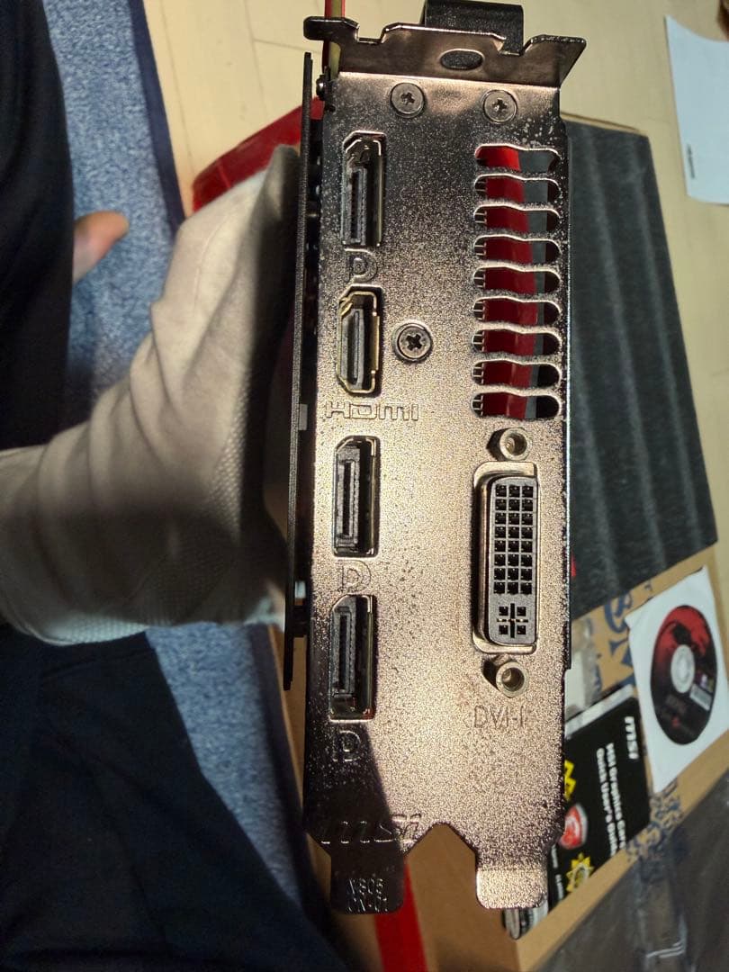 MSI GTX980Ti Gaming 6G グラフィックボード デュアルファン