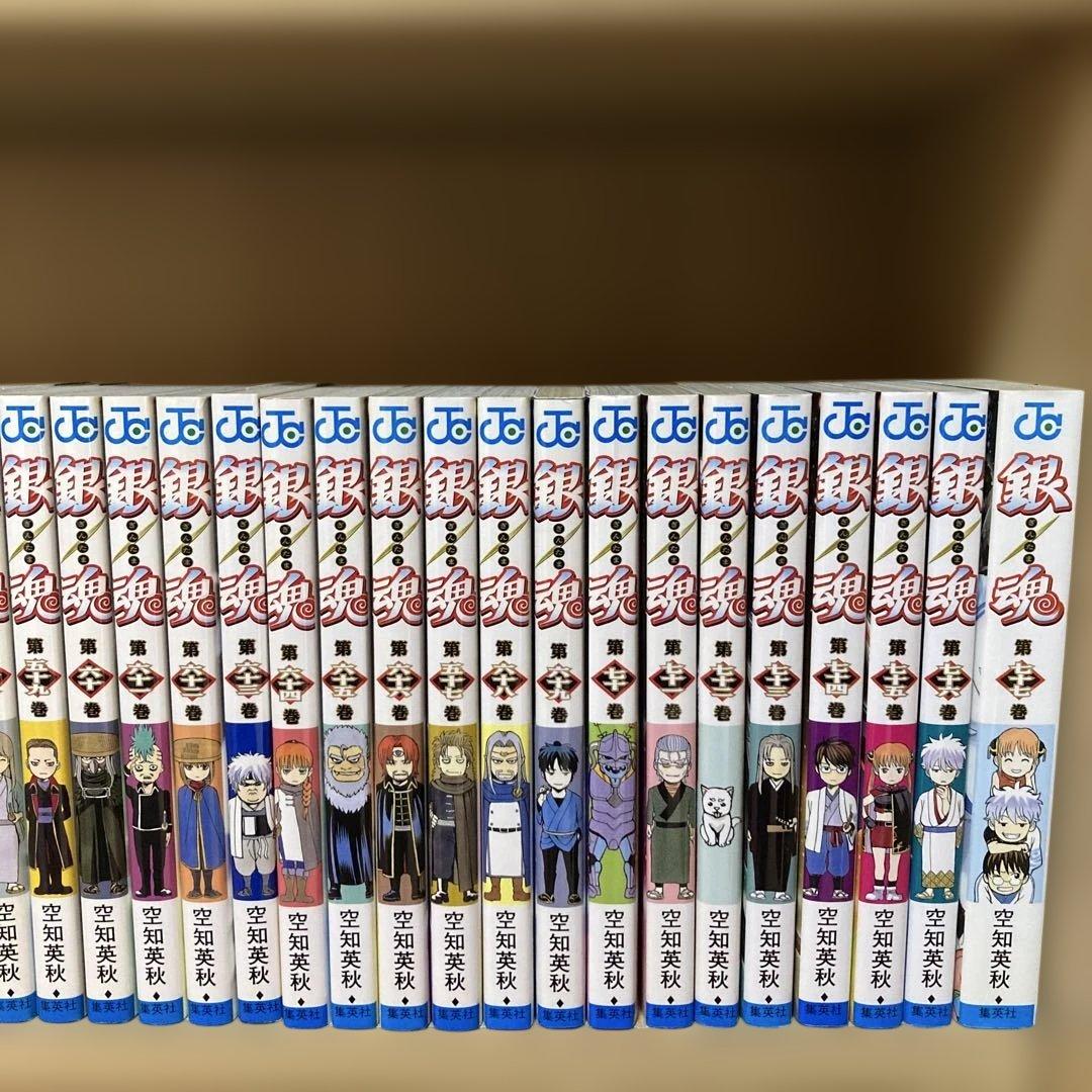 DVD付き❗️送料無料❗️銀魂全巻1〜77巻 空知英秋