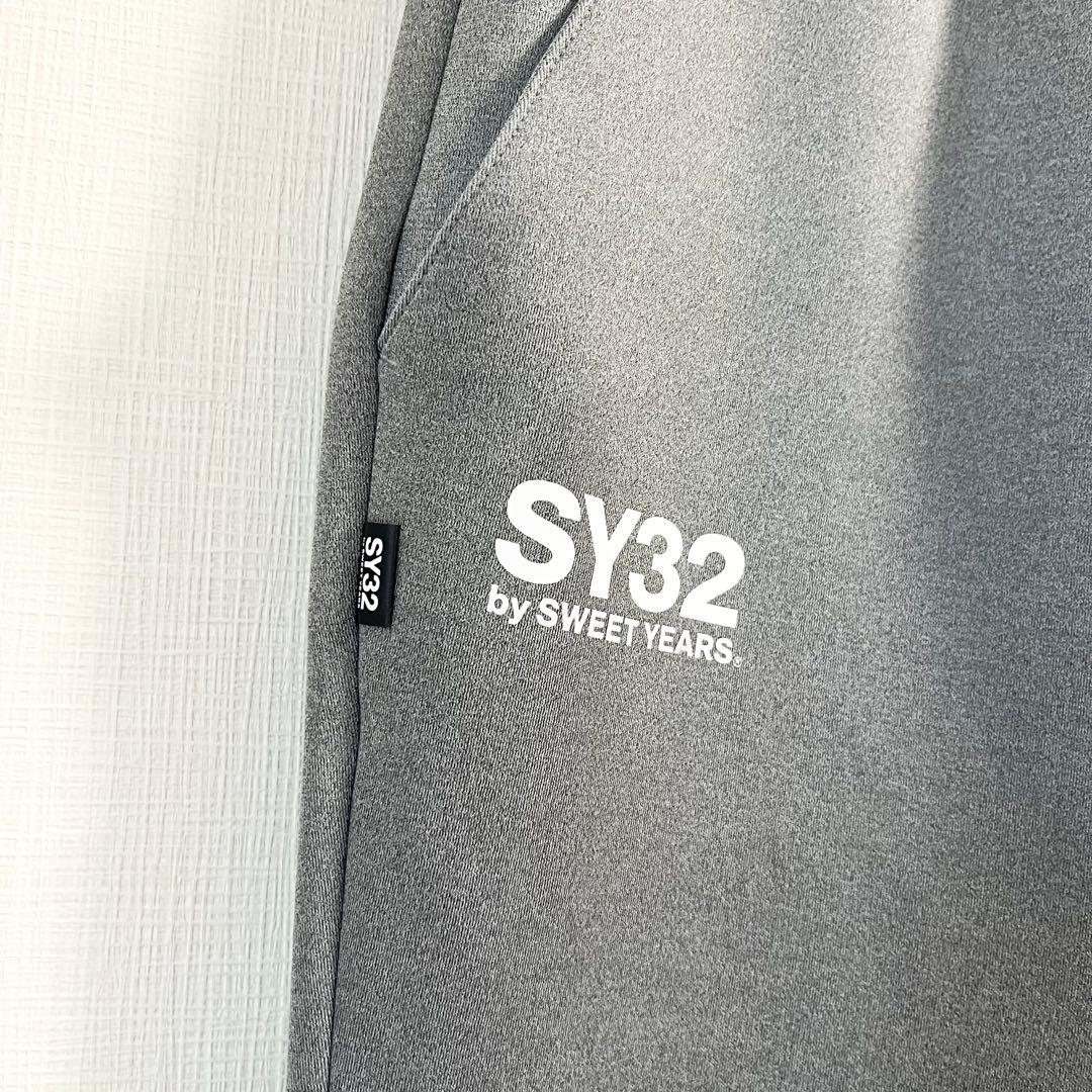 【美品】SY32 by SWEET YEARS スウェットパンツ M グレーロゴ