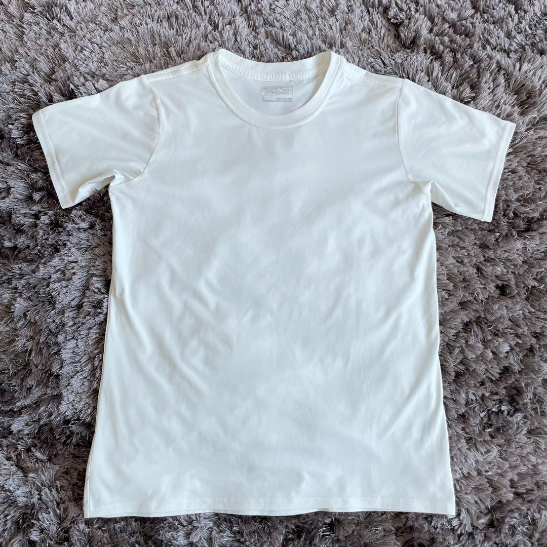 【3枚セット】パタゴニア キャプリーン・クール・デイリー Tシャツ S ホワイト