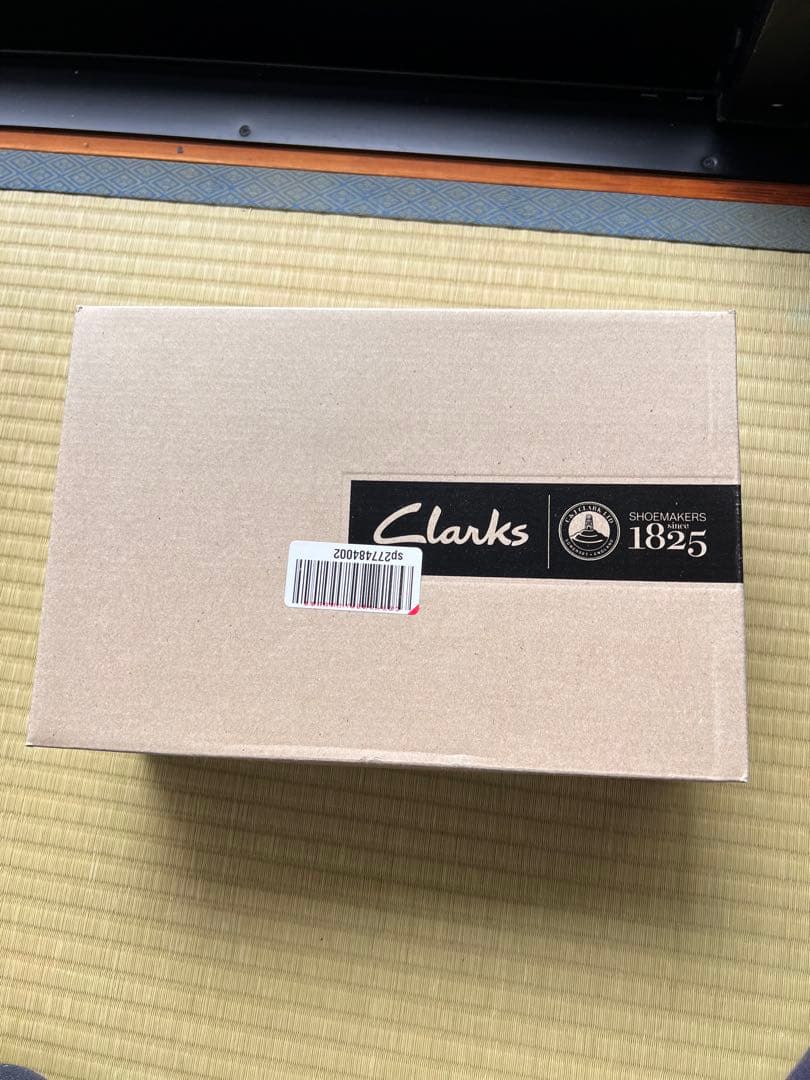 Clarks Trimocc Edge ネイビー 25.5cm 試着のみ　箱付き