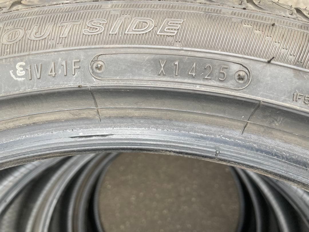 DUNLOP 195/50R19 25年製 夏タイヤ 【南-82 ①】