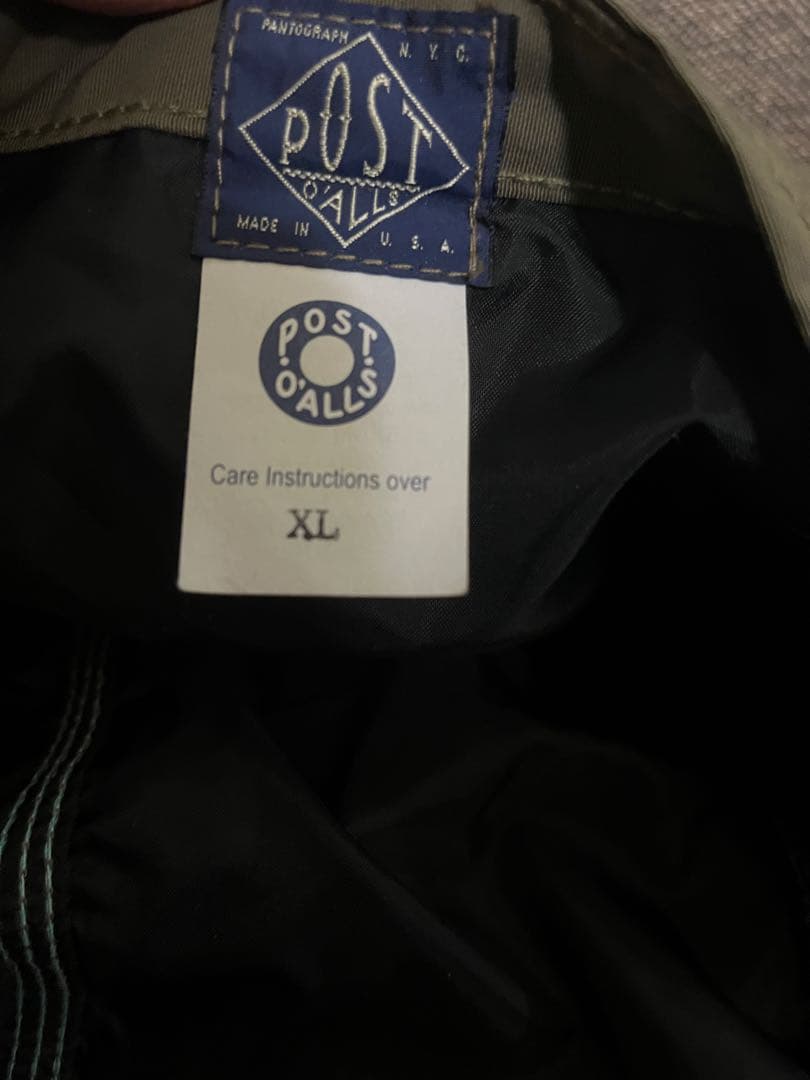 post overalls ポストオーバーオールズ 60/40 ロクヨン
