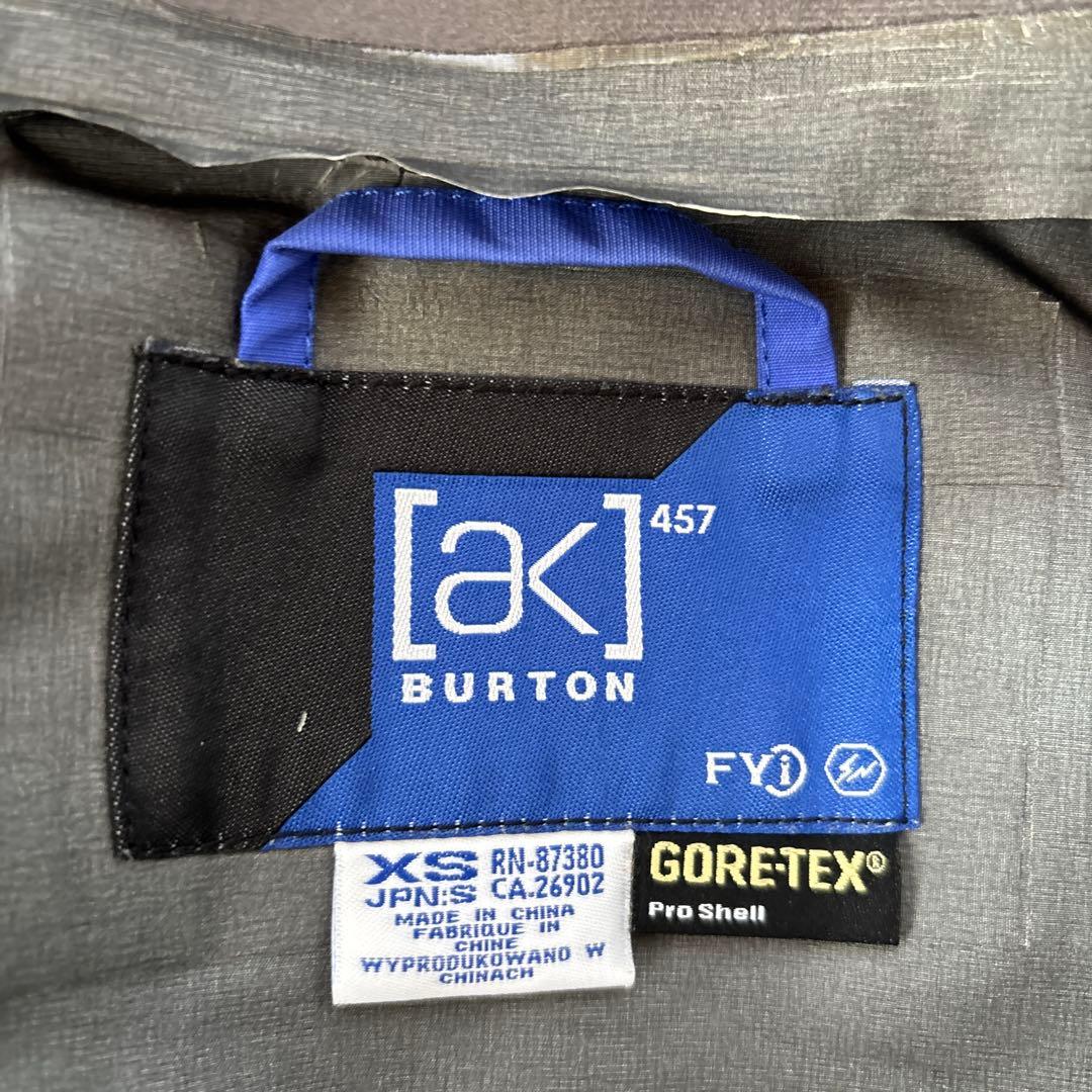 BURTON ak GORE-TEX スノーボードウェア　メンズ　XSサイズ