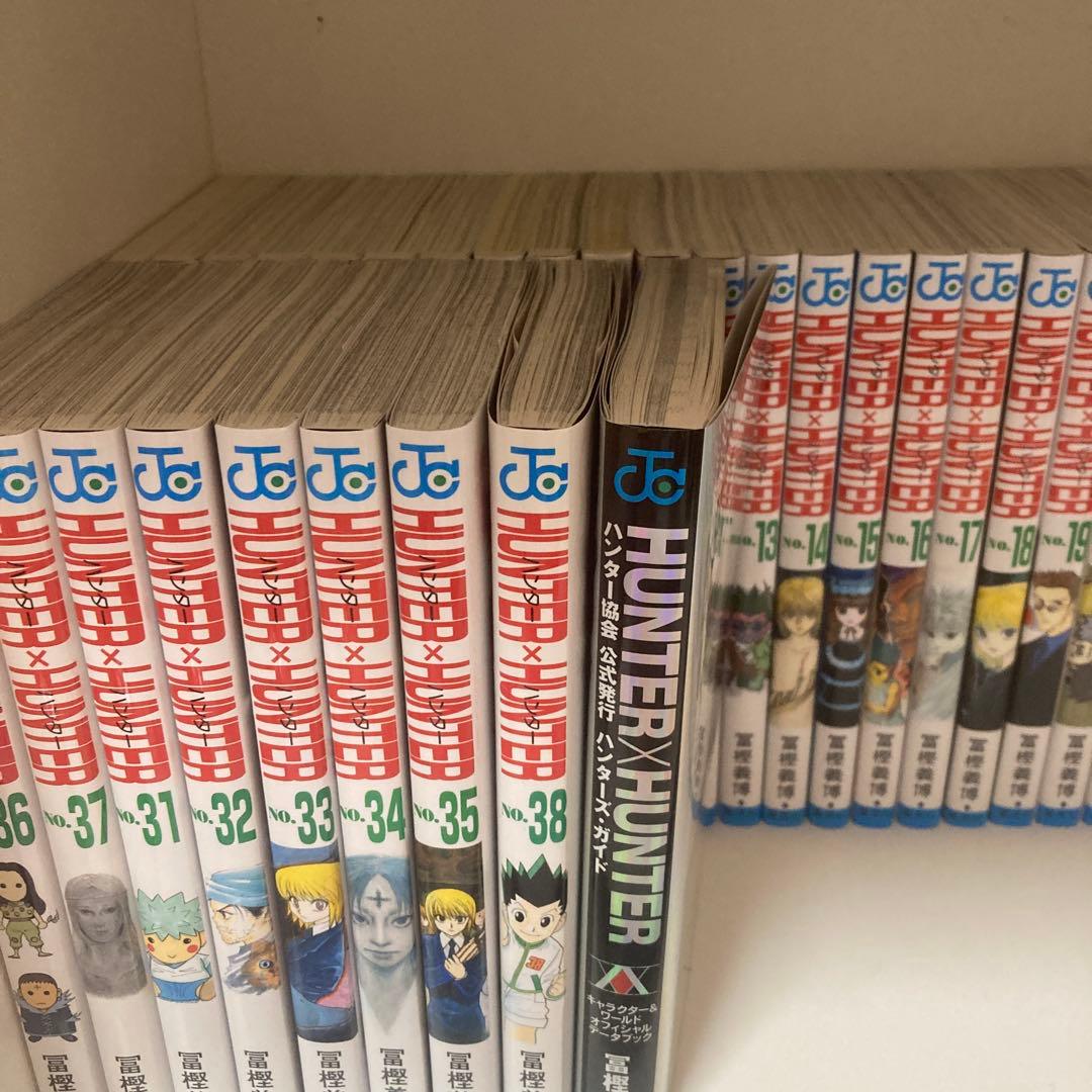 HUNTER×HUNTER 漫画　全巻セット＋ハンターズ•ガイドセット