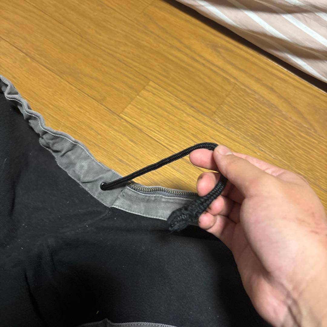 Carhartt ダックベスト フード付 グレー L