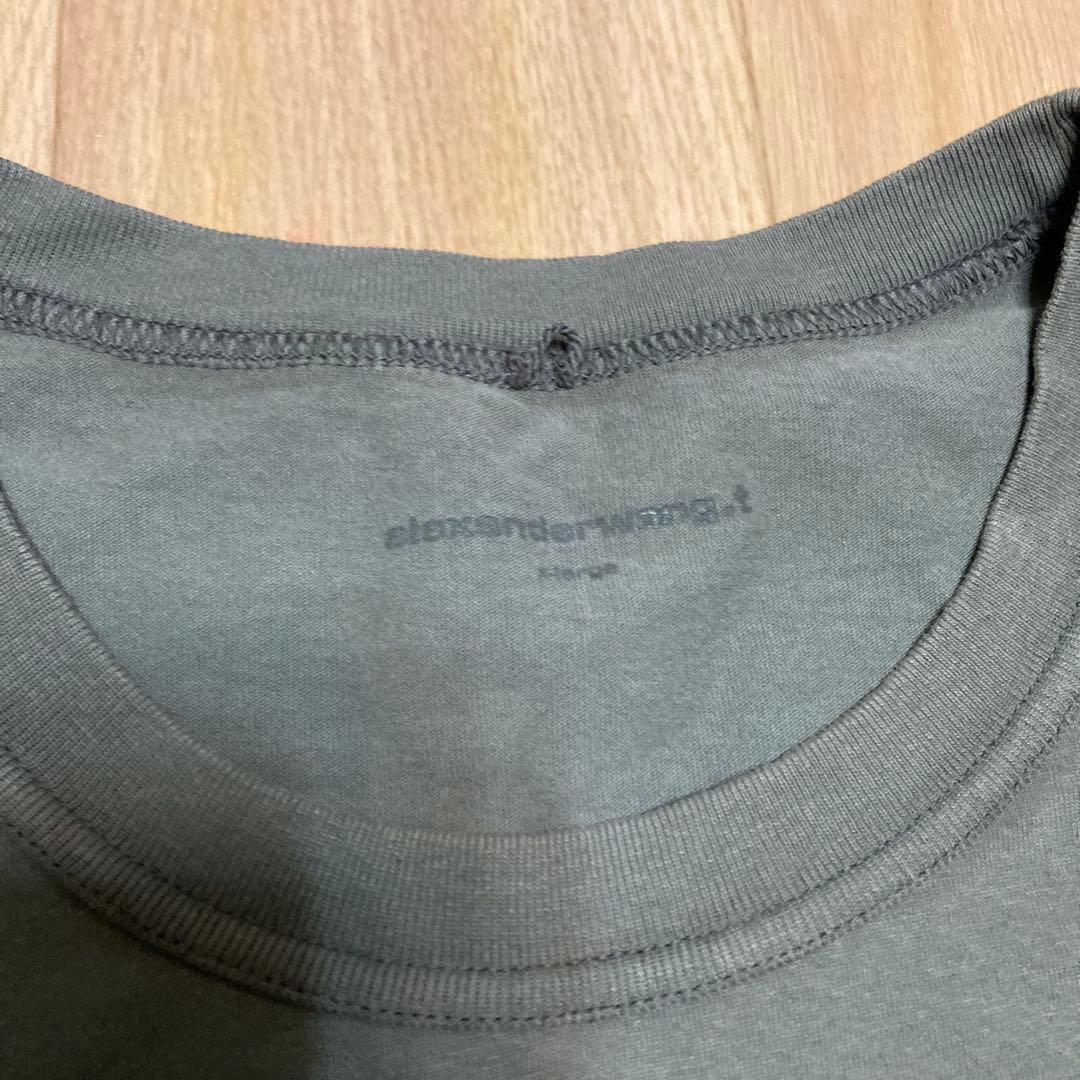 k*様 alexander wang Tシャツ　アレキサンダーワン　カーキ