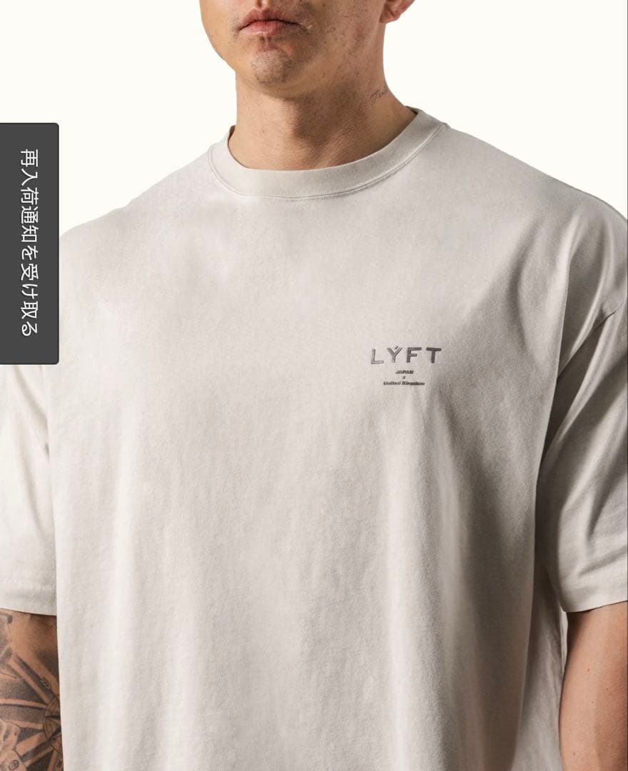 LYFTリフト ビンテージワンポイントTシャツ Mサイズ