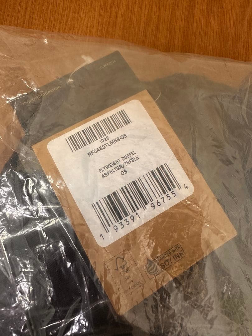 【新品未使用】ザ・ノース・フェイス フライウェイトダッフルバッグ