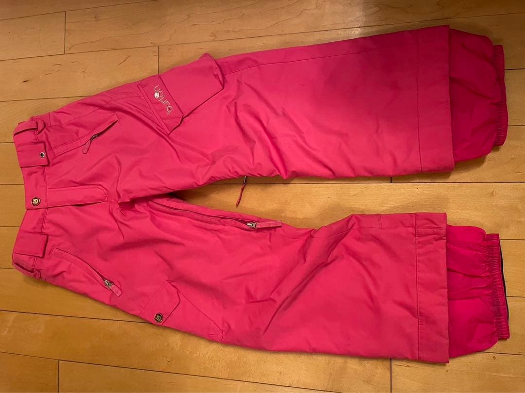 【BURTON】スノーボードウエア上下セット約140cmキッズ