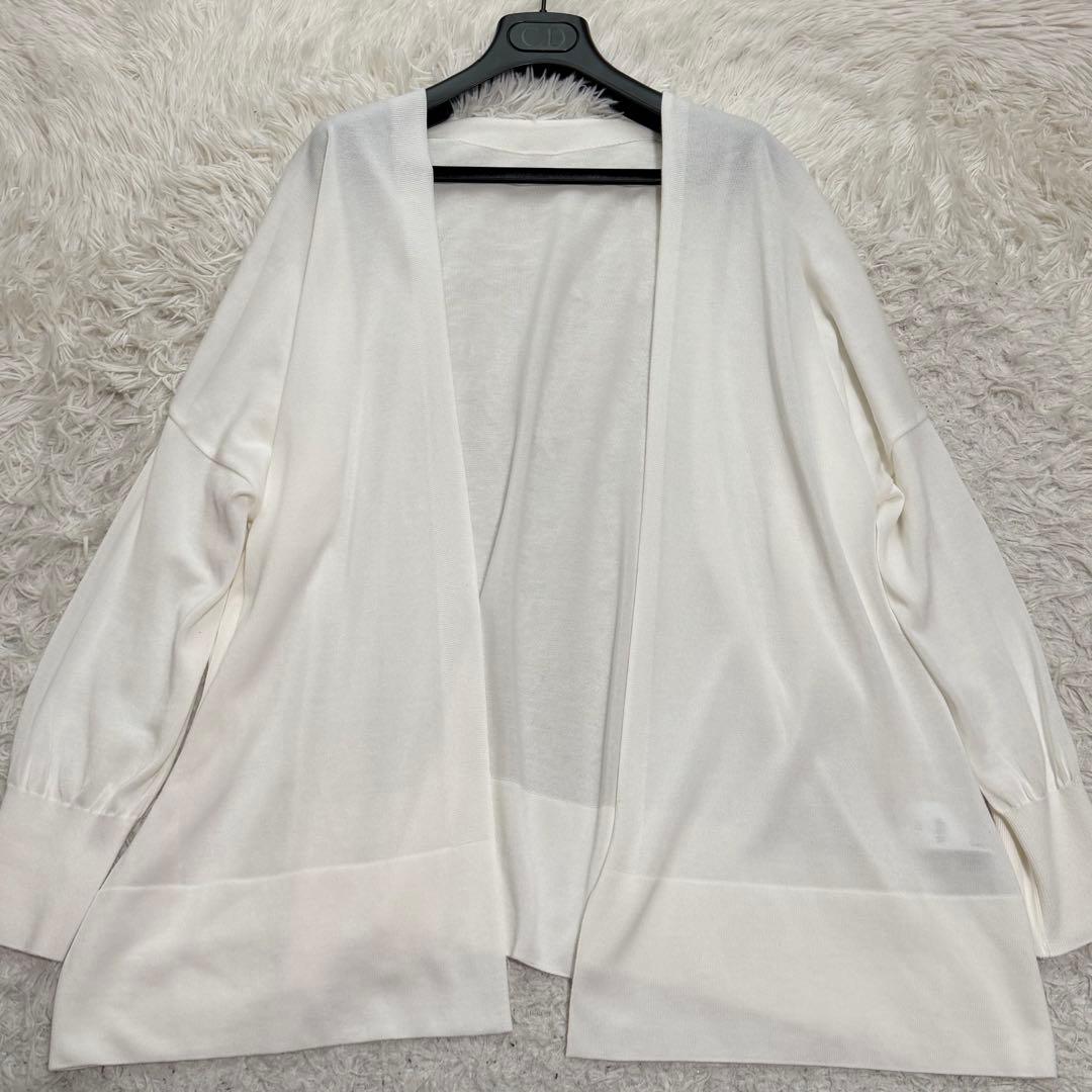 美品 24SS ミューズドゥーズィエムクラス shake code カーディガン