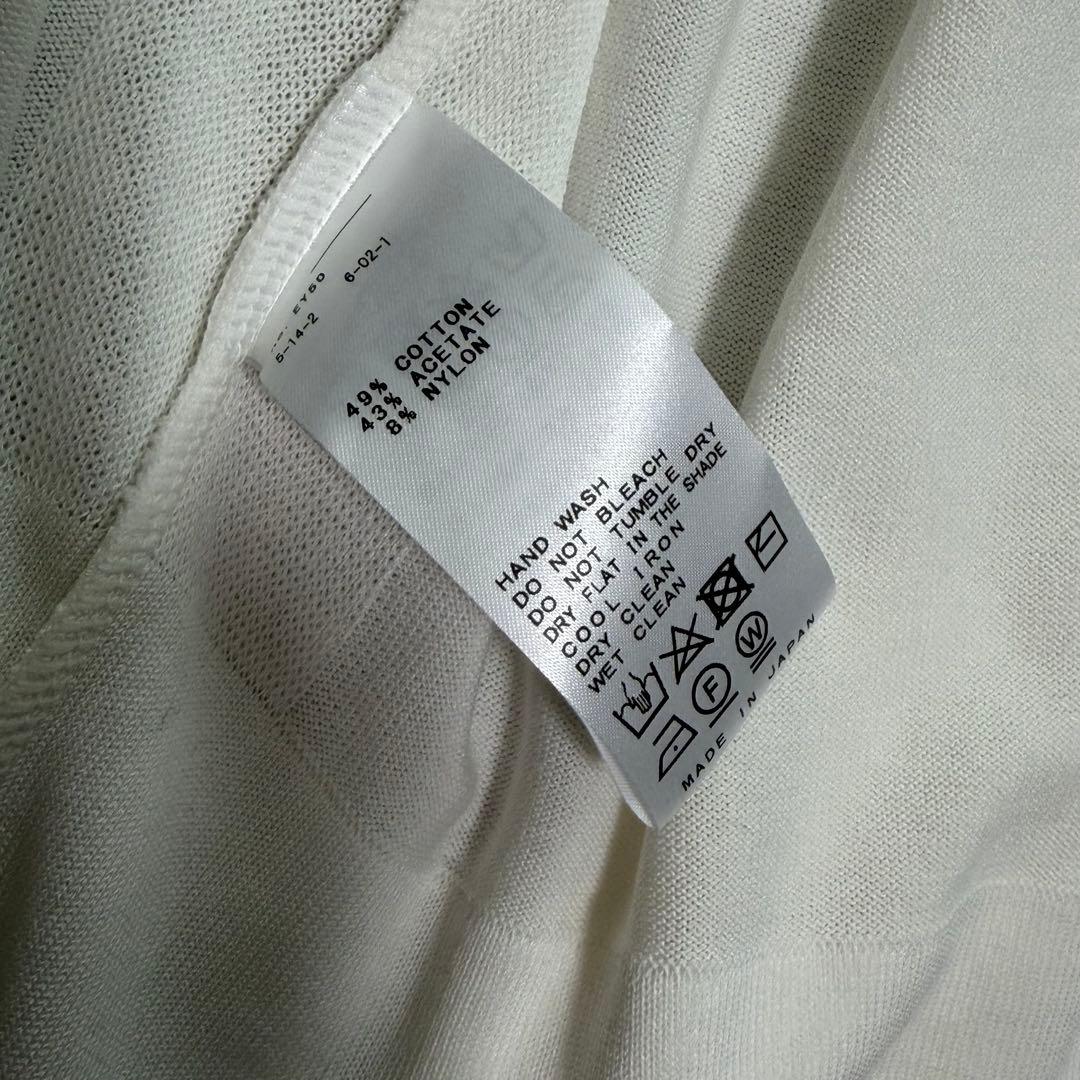 美品 24SS ミューズドゥーズィエムクラス shake code カーディガン