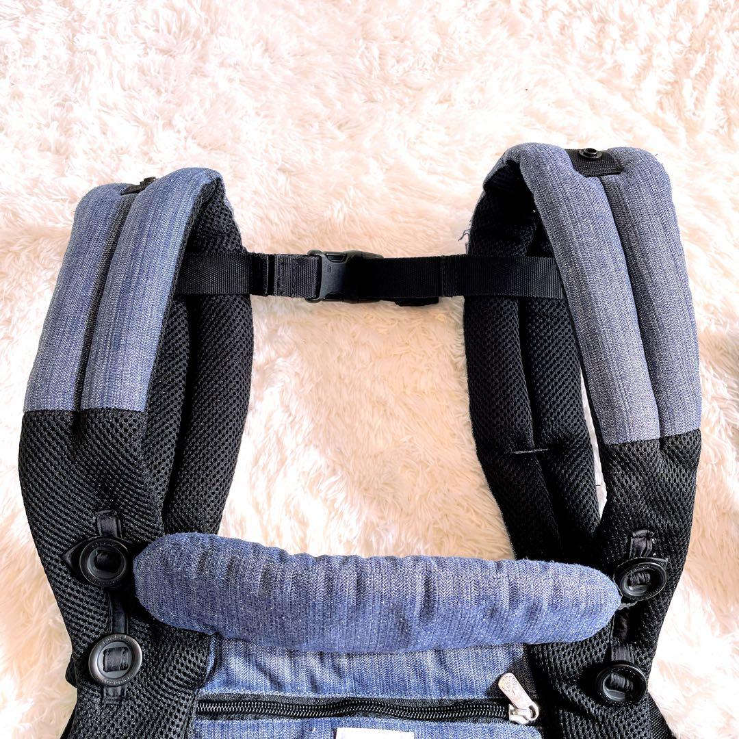 Ergobaby 美品✨オムニ360 クールエアー抱っこ紐 デニムカラー