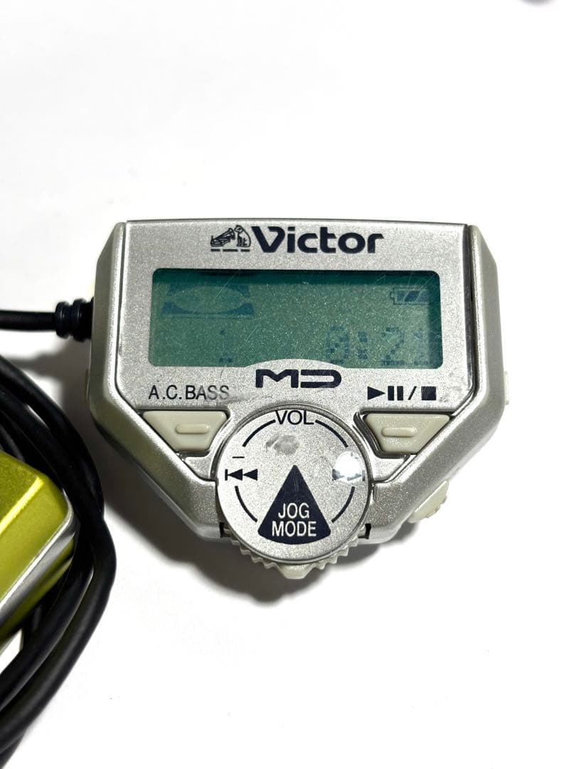 Victor MDプレーヤー XM-P55 動作品 乾電池ケース付き