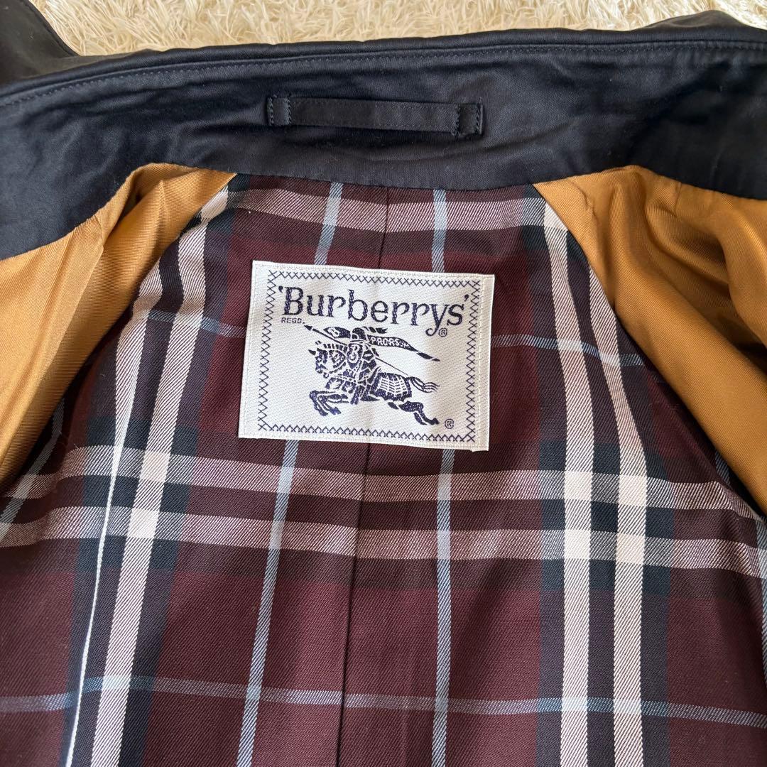 Burberrys バーバリー トレンチコート ボルドーノバチェック ダブル