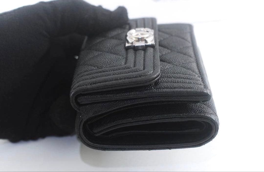 CHANEL ボーイシャネル 3つ折りウォレット