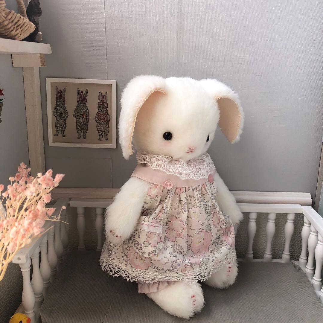 ハンドメイド　ましろロップちゃんの初節句　うさぎのぬいぐるみ