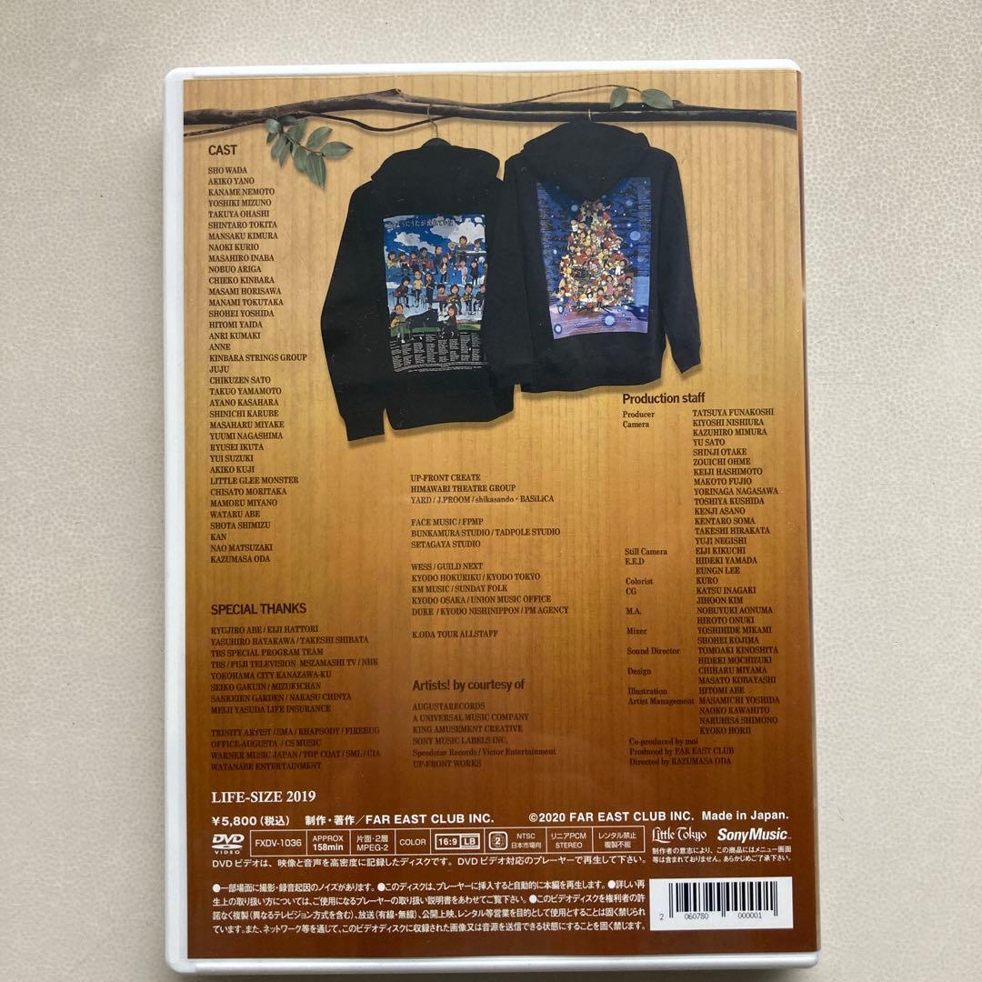 ミュージック LIFE-SIZE KAZUMASA ODA 2019 DVD