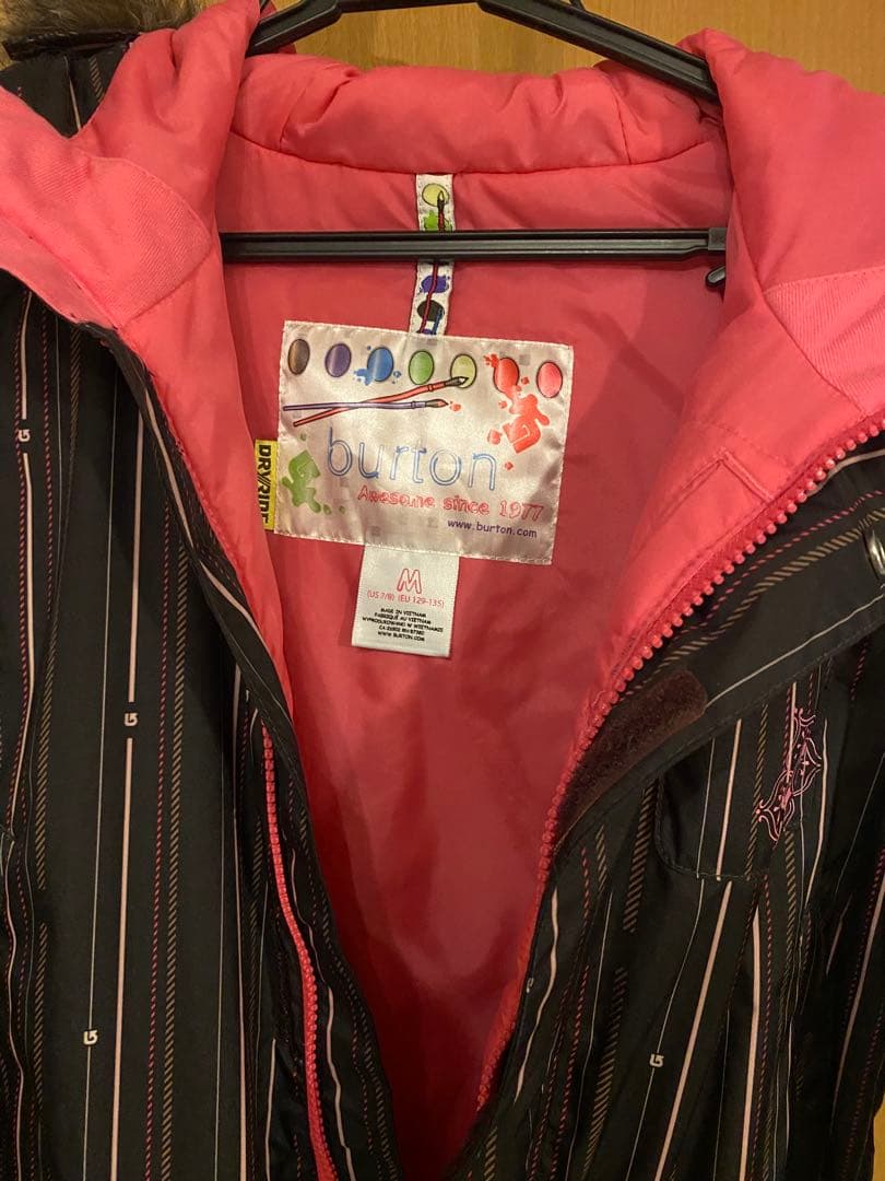 【試着のみ】BURTON スノーボードウェア キッズ つなぎタイプ