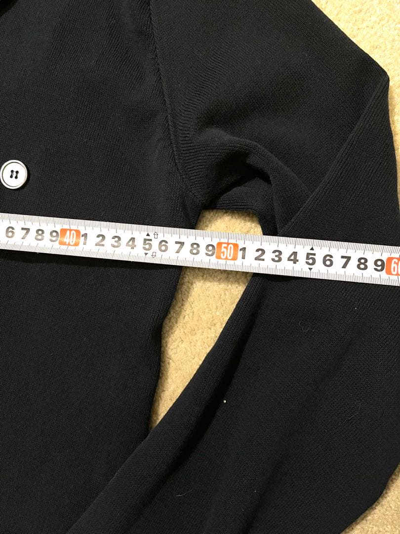 ZANONE 46 ネイビー　Wニットジャケット