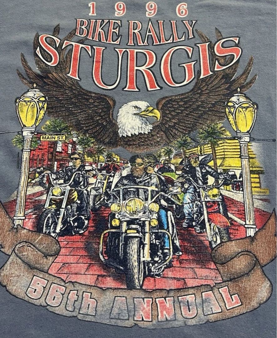 【ビンテージ】トラッカーキャップ96's STURGIS fartco 山田蓮