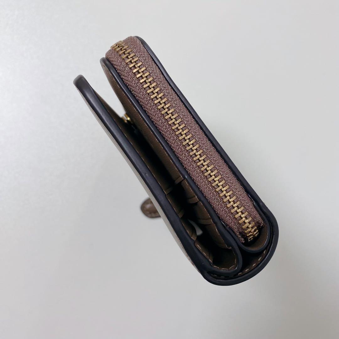 【新品！】COACHコーチ★折り財布★ビルフォールドウォレット★ダークストーン