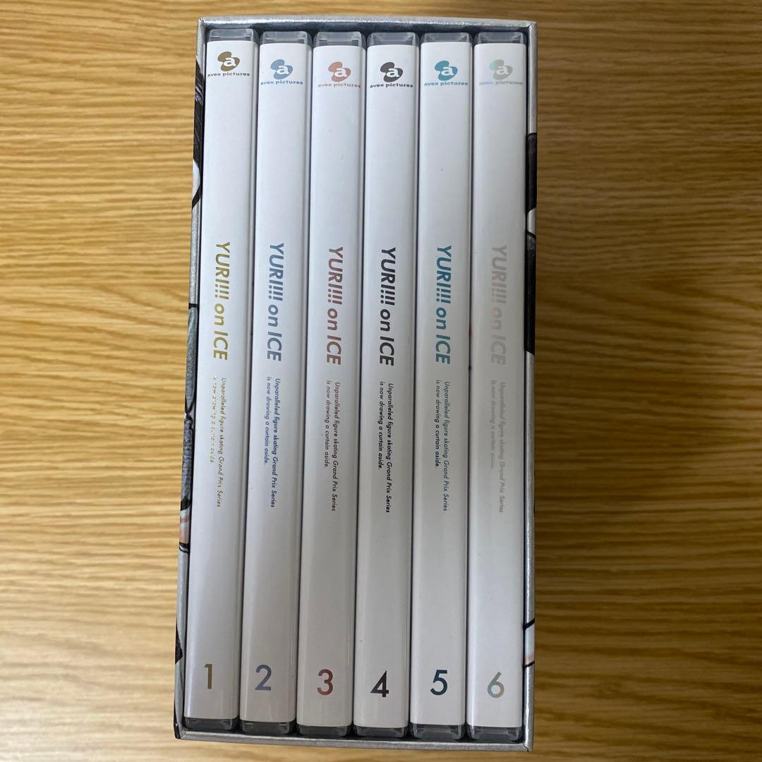 ユーリ!!! on ICE DVD　収納ケース　グッズ　全6巻　全巻セット