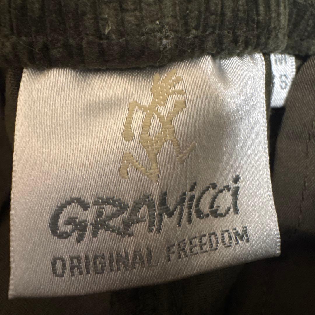 GRAMICCI コーデュロイパンツ ダークグリーン