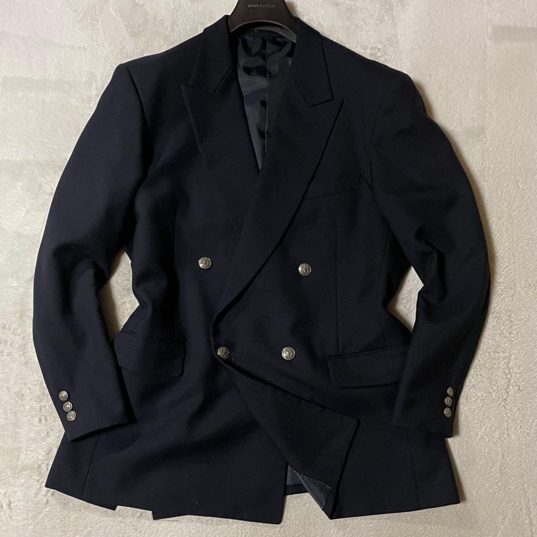 専用JOHN PEARSE ジョンピアース ダブル紺ブレザー AB7美品銀ボタン