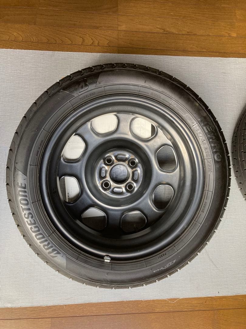 ハスラー純正ホイール　ブリヂストンニューノ165/60R15
