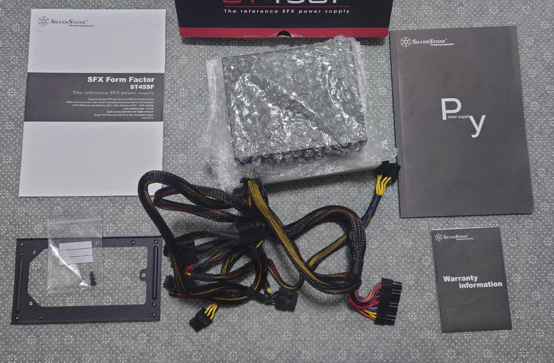 SilverStone ST450SF 450W SFX 電源ユニット V3.0