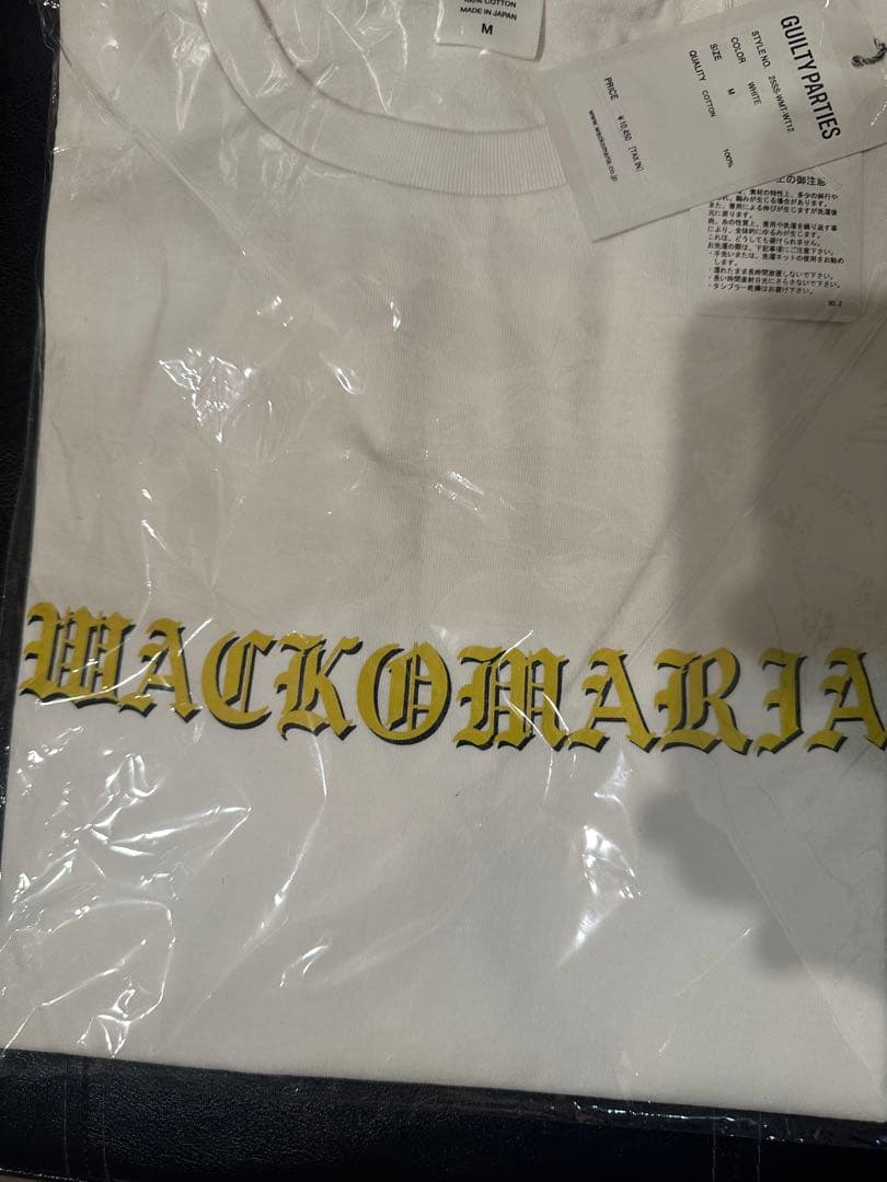 新品未使用　ワコマリア　ベビーウェイト　ロゴTシャツ