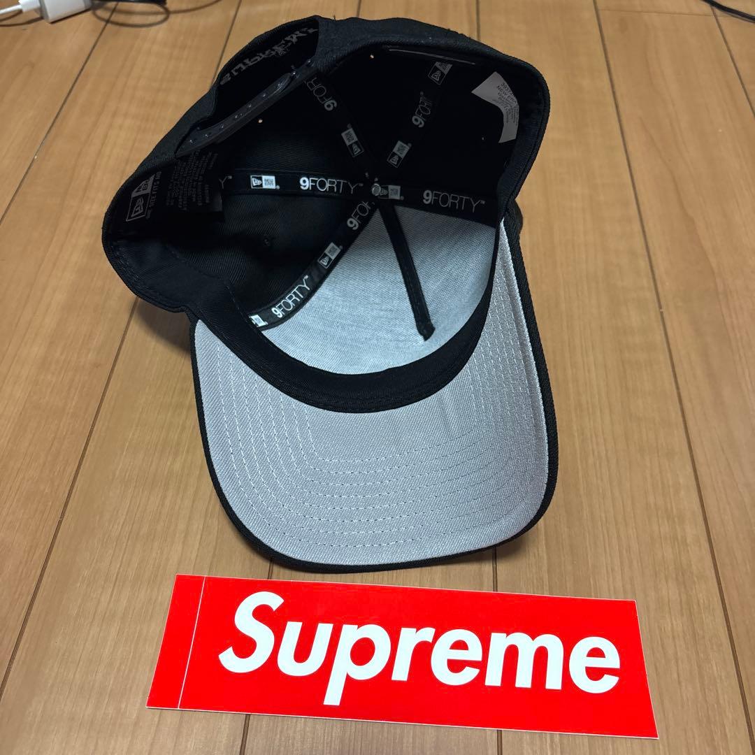 SUPREME 9FORTY ブラック キャップ