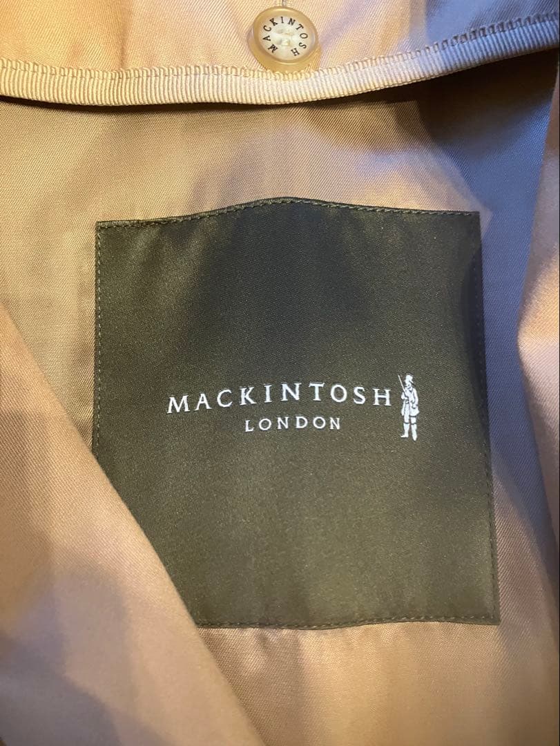 美品！マッキントッシュロンドン　ライナー　トレンチコート　40 ピンクベージュ