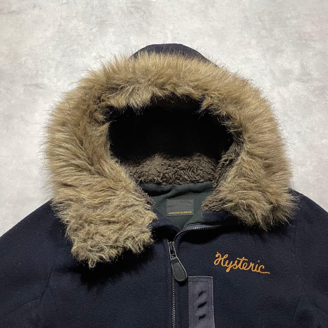 archive “HYSTERIC GLAMOUR” wool N-2B y2k